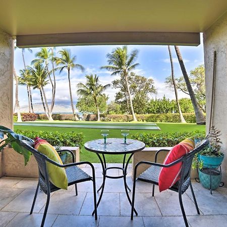 Ocean-View Kihei Condo With Lanai Steps To Beach! Екстер'єр фото
