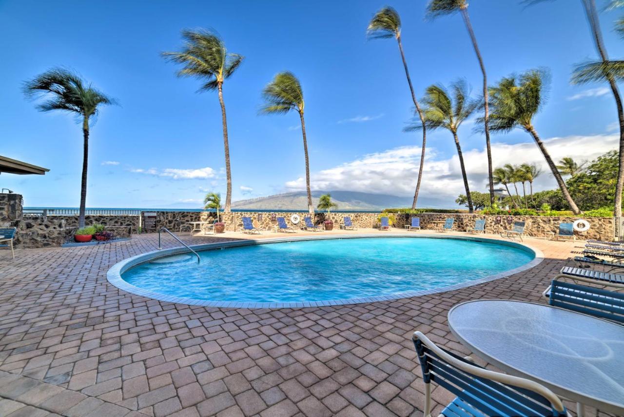 Ocean-View Kihei Condo With Lanai Steps To Beach! Екстер'єр фото