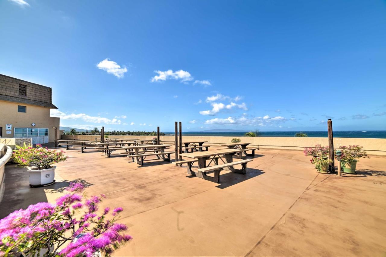 Ocean-View Kihei Condo With Lanai Steps To Beach! Екстер'єр фото