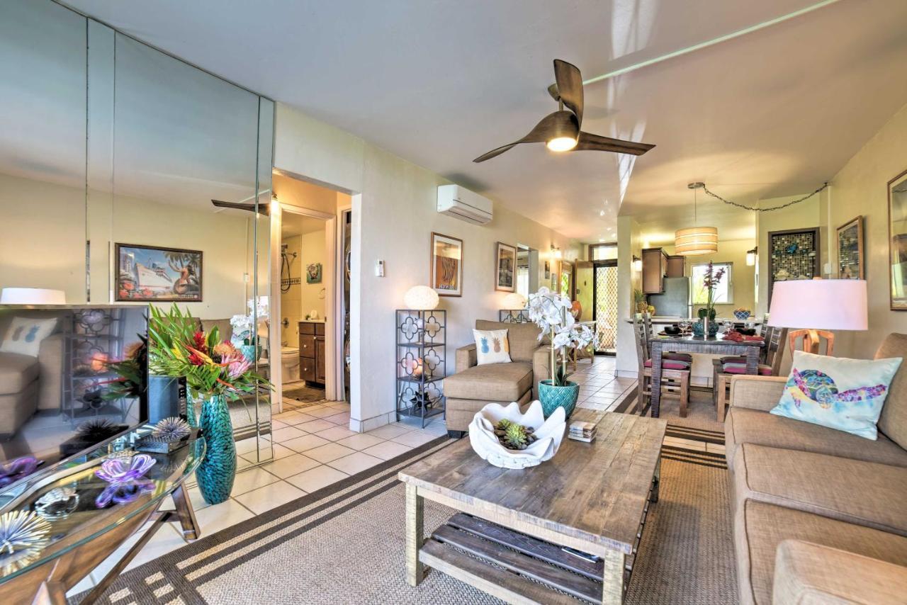 Ocean-View Kihei Condo With Lanai Steps To Beach! Екстер'єр фото